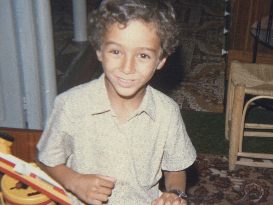 Achraf Kassioui on his 7th birthday.