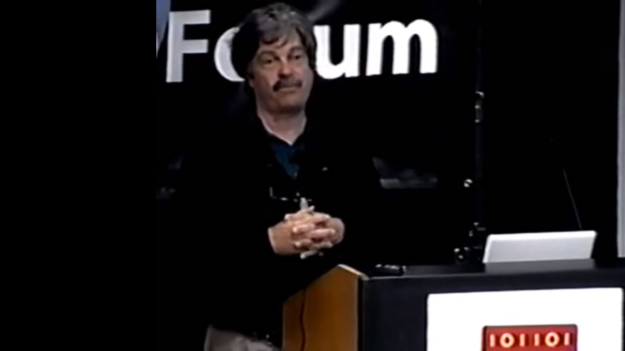 Alan Kay presents Back to the Future of Software Development